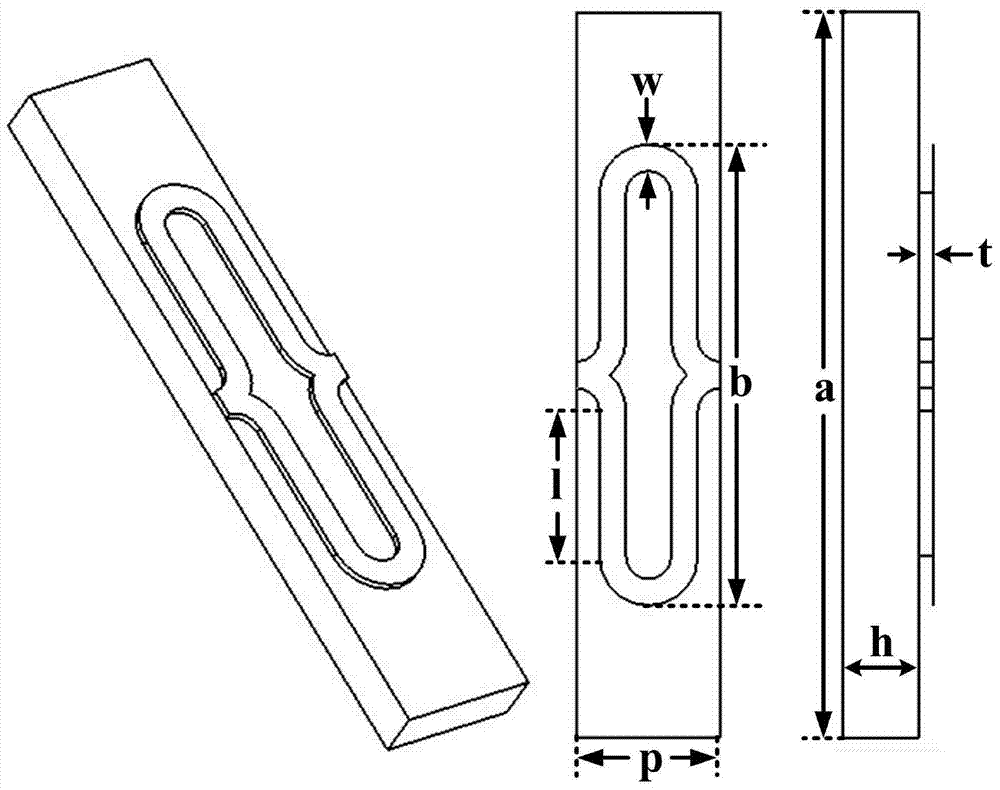 A planar annular microstrip slow-wave structure