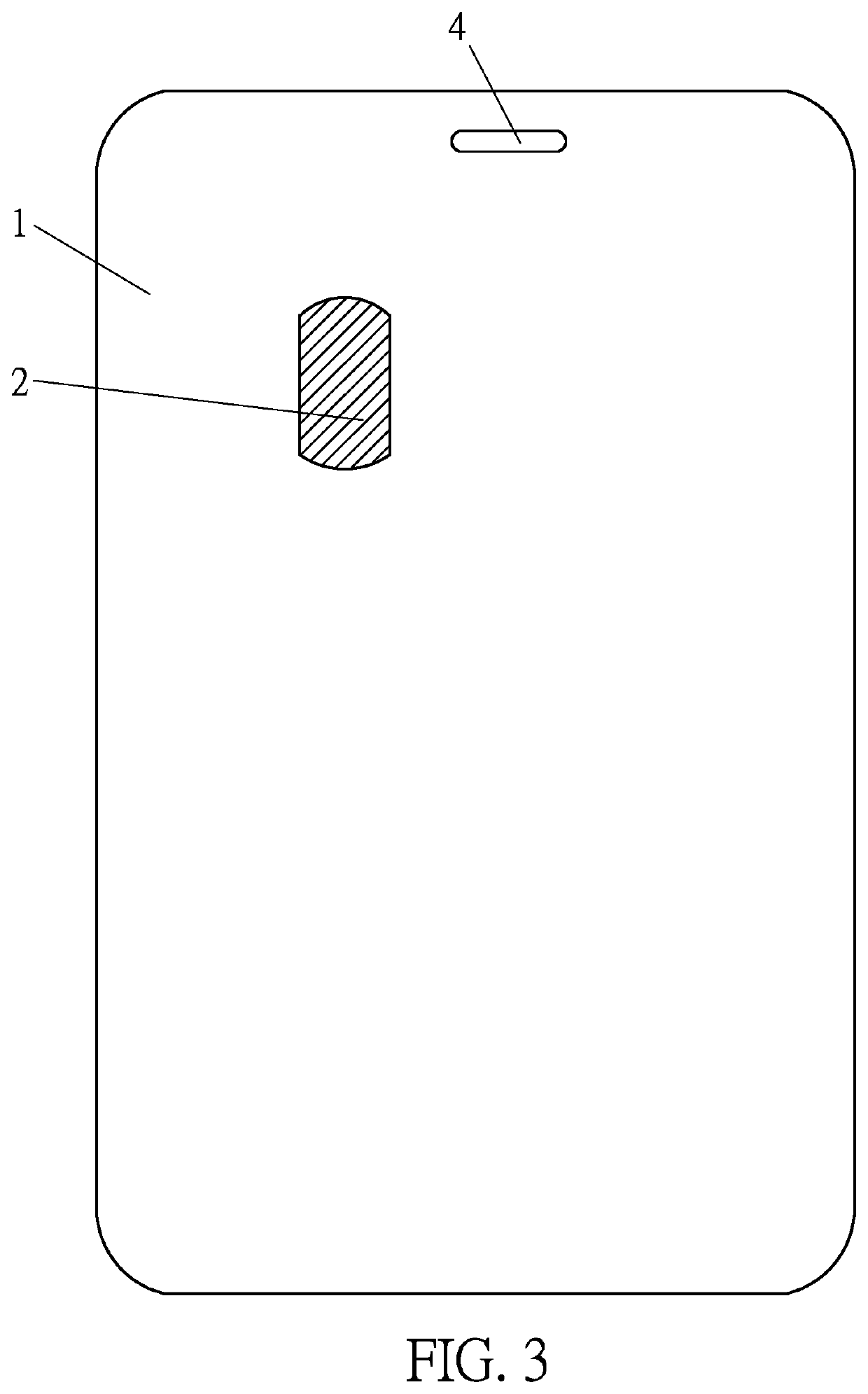 Tempered glass protective film for ultrasonic fingerprint recognition and preparation method thereof