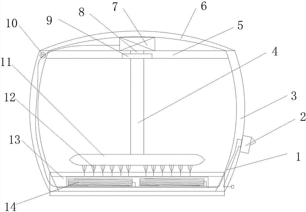 Domestic and anti-sticking electric cooker