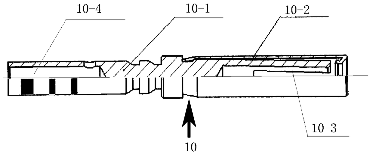 Filter connector capable of being taken and sent