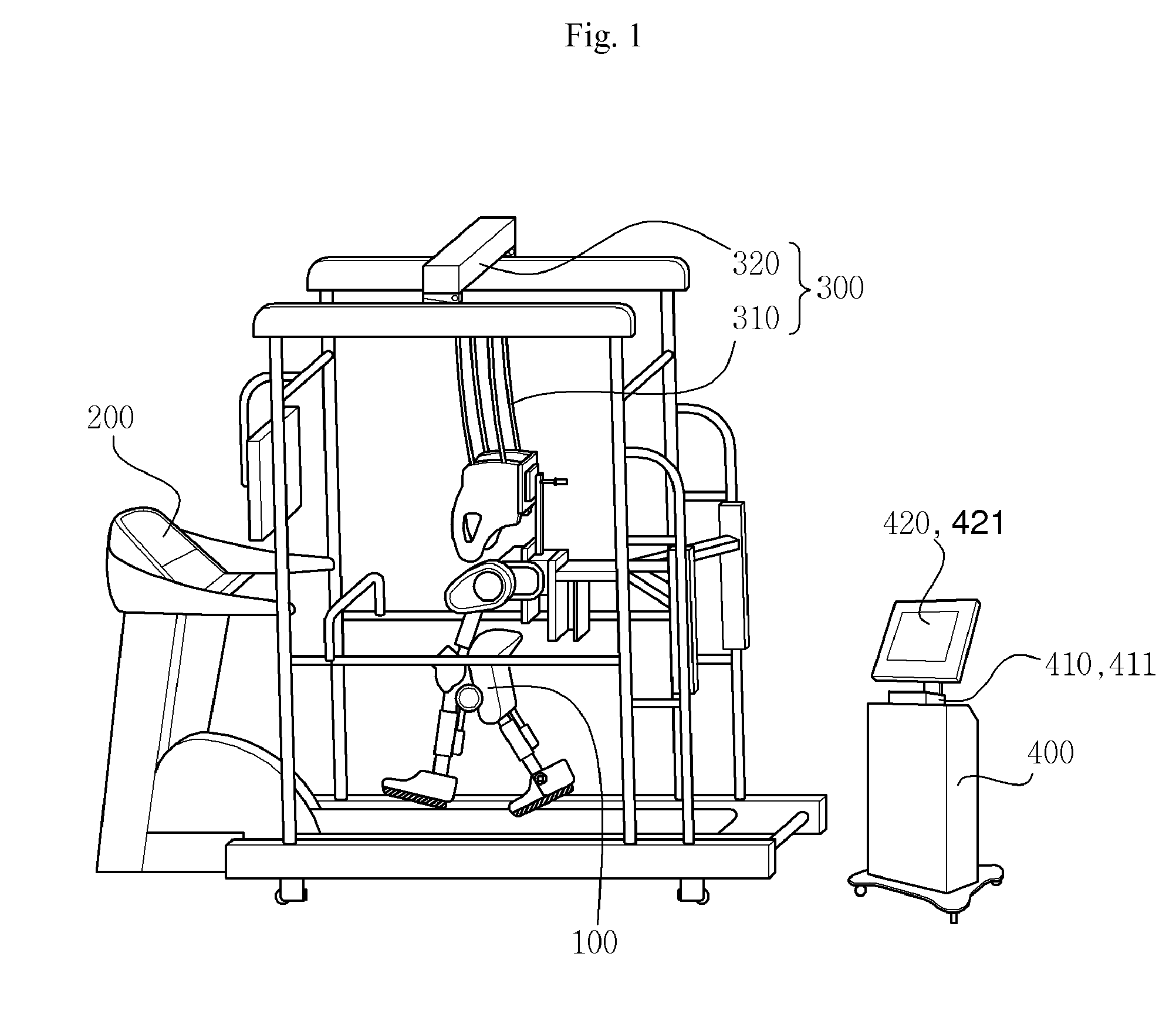 Robot for gait Training and Operating Method Thereof