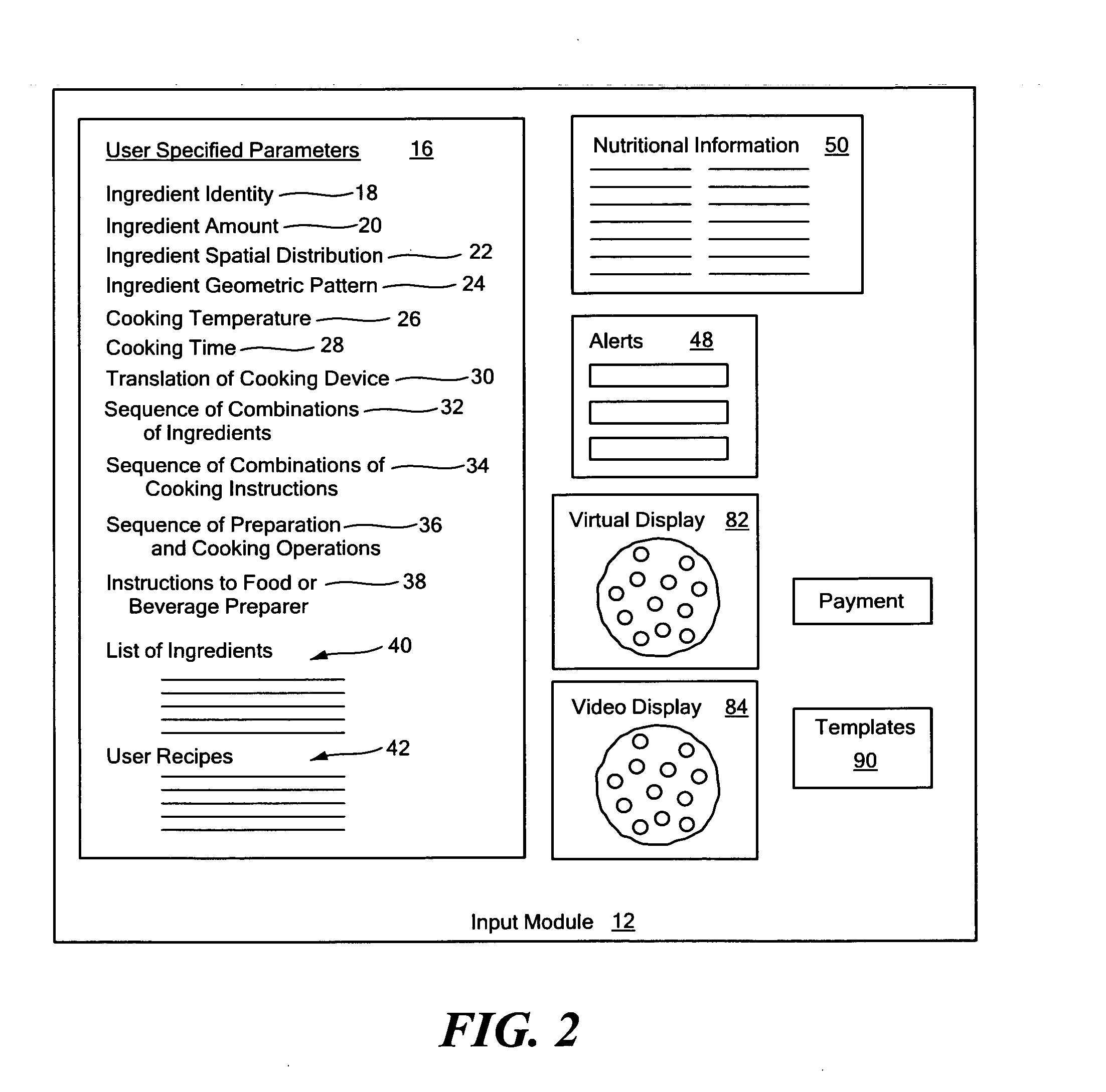 Remotely controlled system and method for the preparation of a user-defined food product or beverage