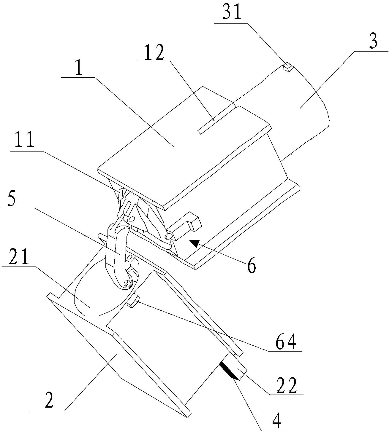 Wing folding mechanism for unmanned plane