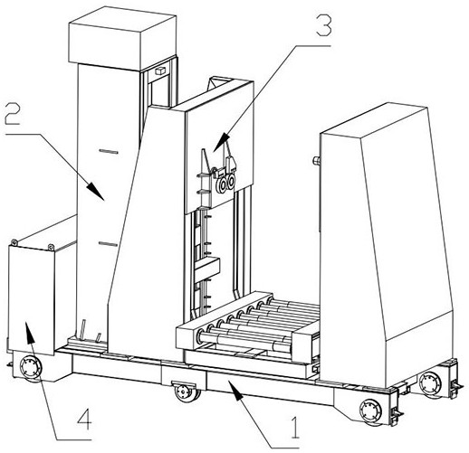 A kind of molten metal lifting and tilting transfer vehicle and its operation method