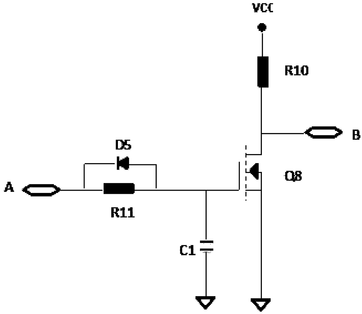 A control circuit for dual power supply switching power supply