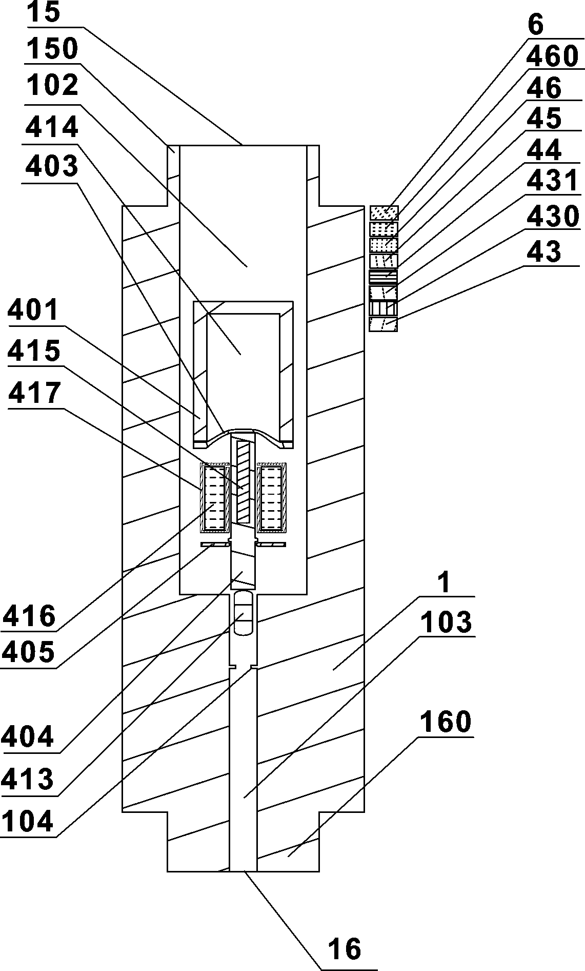 A liquid discharging device