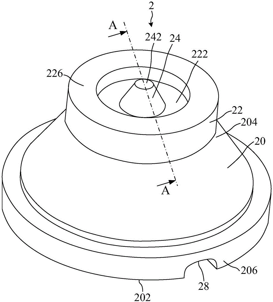 Elastic actuator and dome sheet containing same, key and keyboard