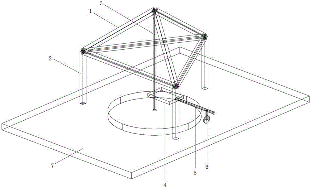 Portable circle cutting machine suitable for circular thick plate cutting and cutting method thereof