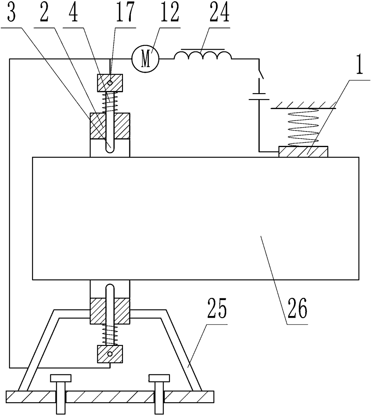 Drawing frame roller non-stop automatic refueling device