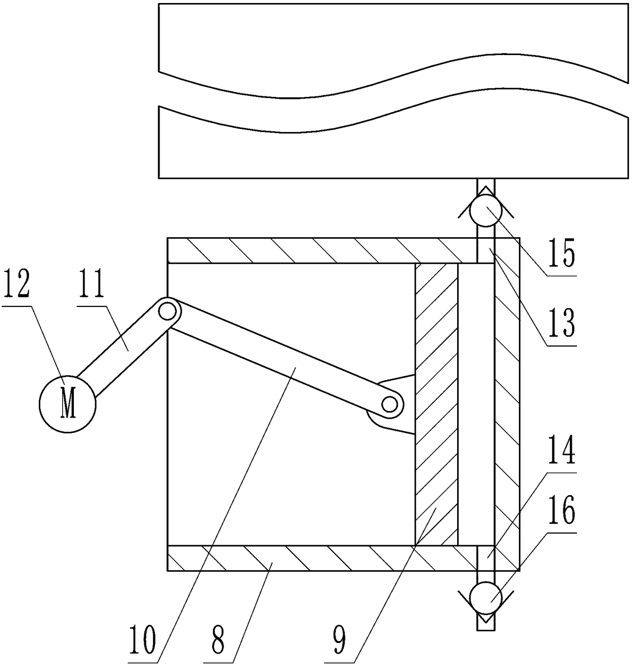 Drawing frame roller non-stop automatic refueling device