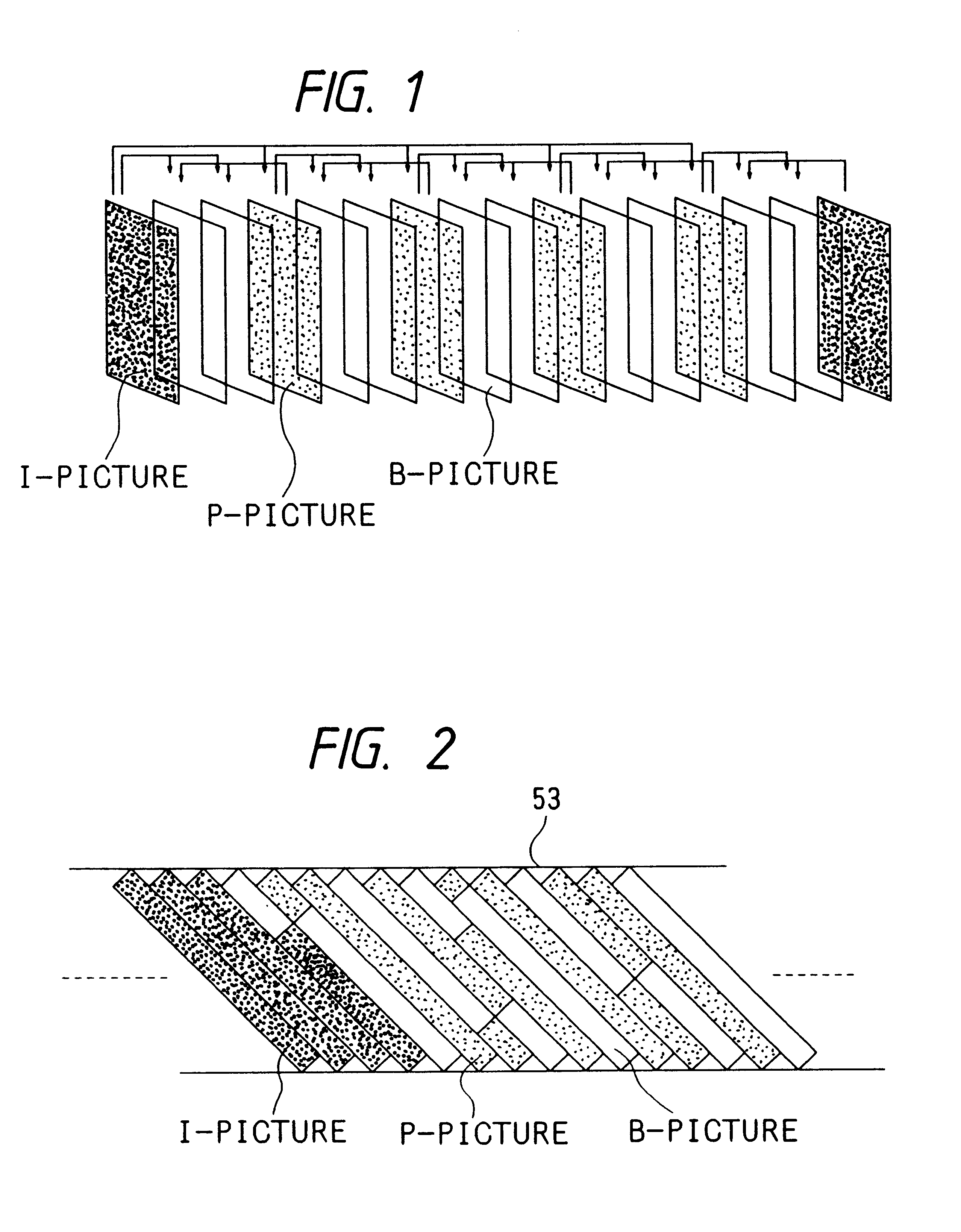 Compressed video data recording method and recording apparatus providing improved performance during variable-speed playback