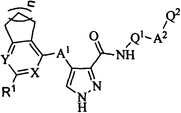 4-(saturated aliphatic ring-pyrimidine/pyridine substituted)amino-1H-3-pyrazol carboxamide FMS-like tyrosine kinase 3 (FLT3) inhibitor and application thereof