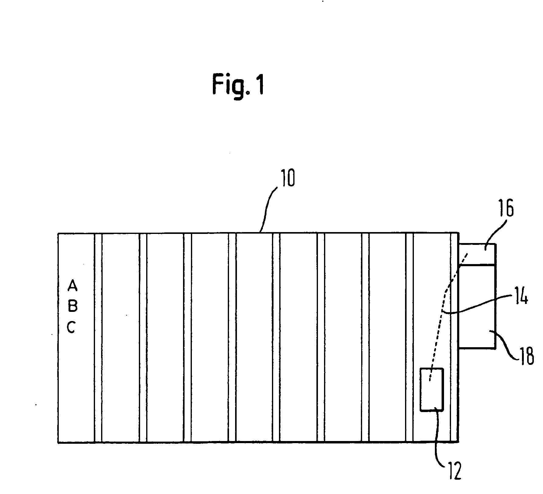Container surveillance system and related method