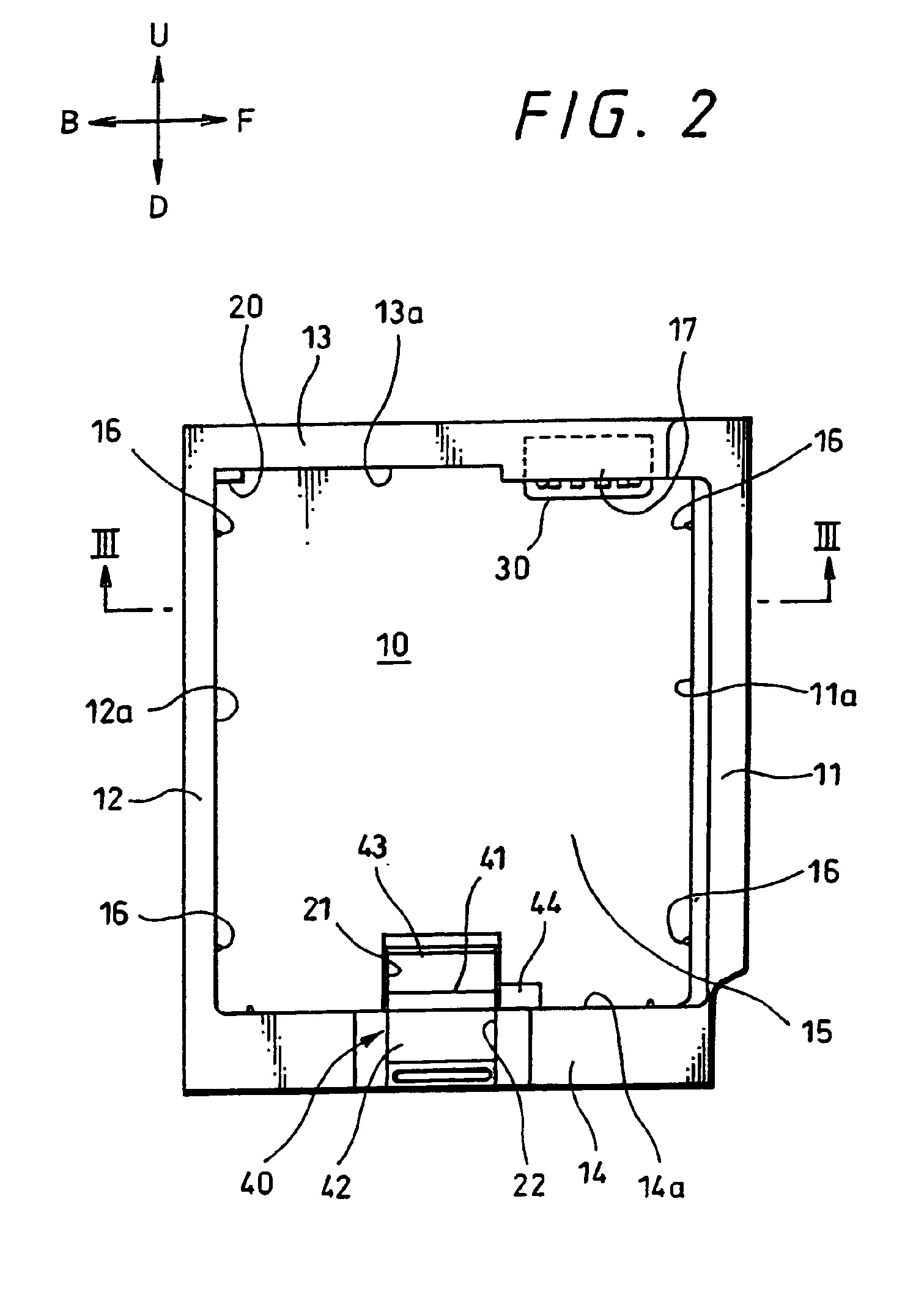 Terminal structure and mounting part