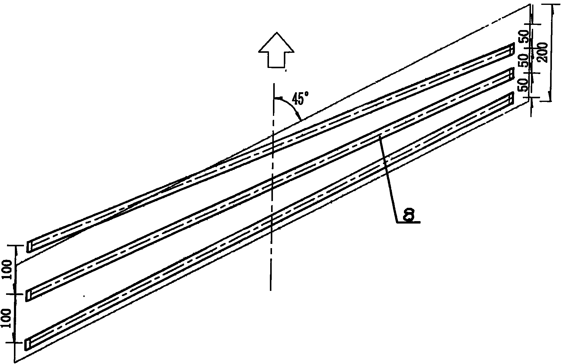 Construction method for right-angle skew tunnel-entering cover arch of unsymmetrical-loaded and shallow-buried tunnel