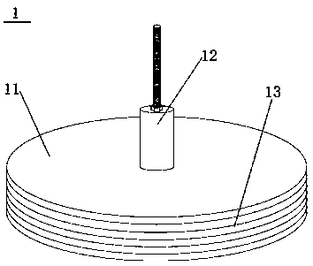 Welding tool capable of increasing qualification rate of chain wheel welding and welding technology using the same