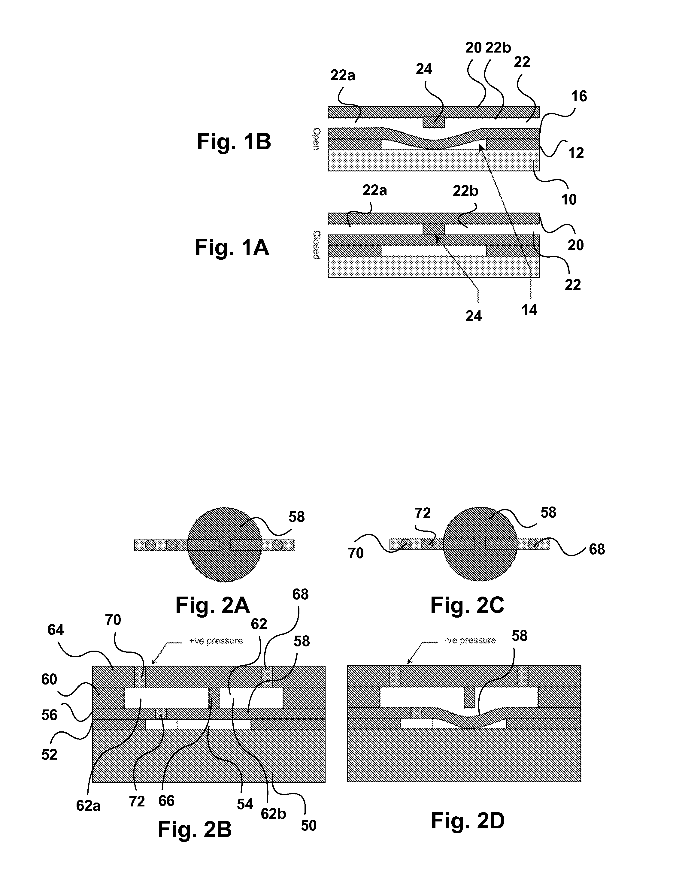 Integrated microfluidic check valve and device including such a check valve