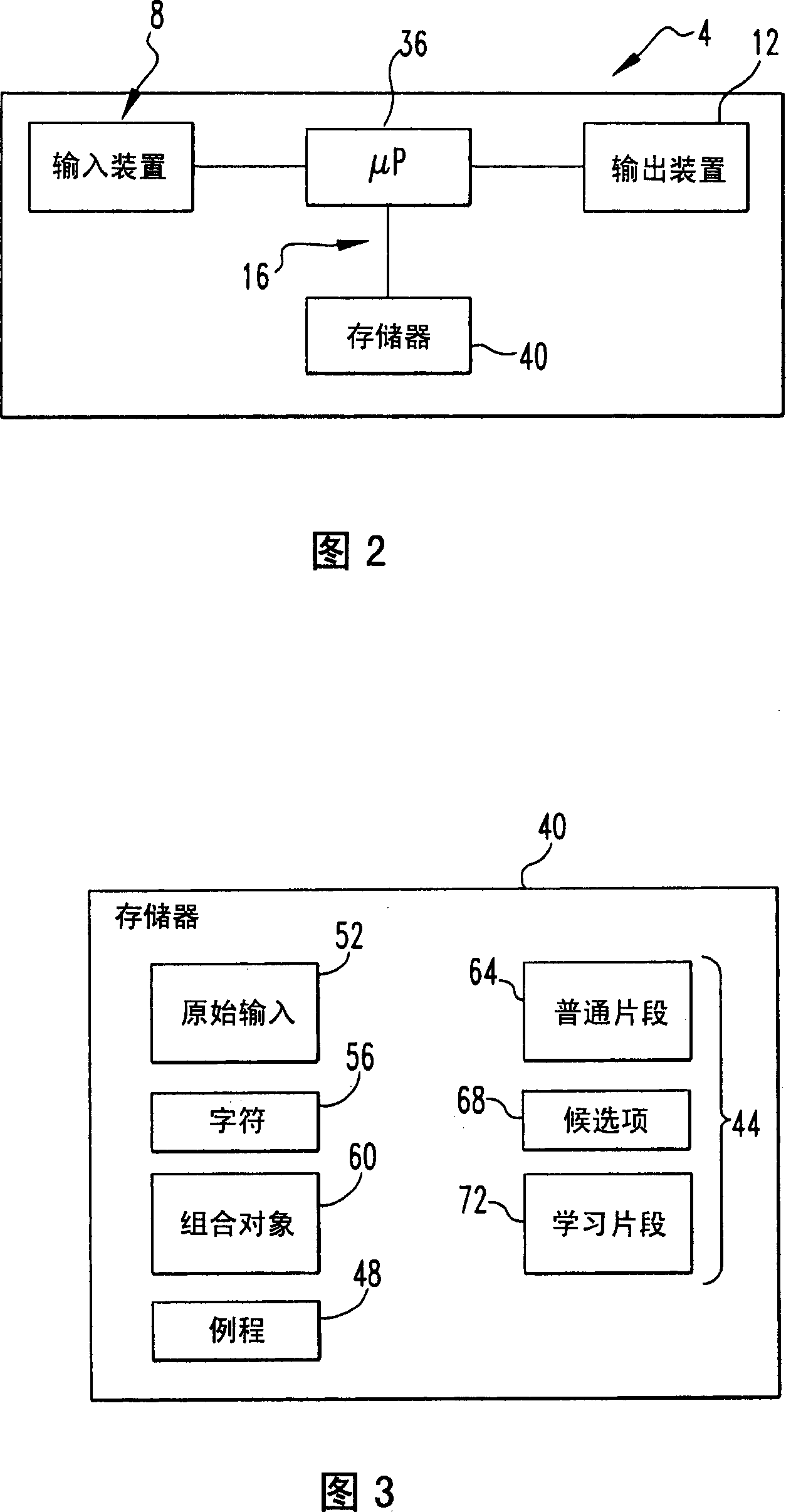Method for learning character fragments from received text and relevant hand-hold electronic equipments