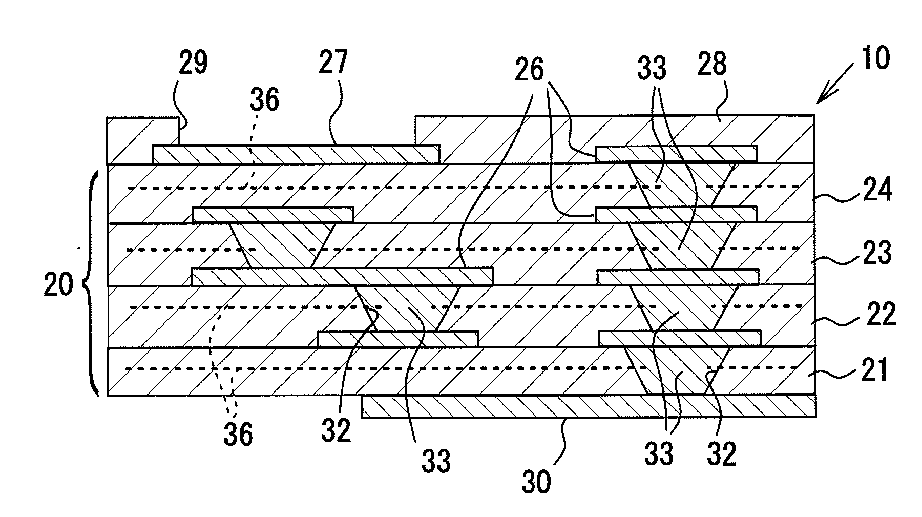 Multilayer wiring board and method of manufacturing the same