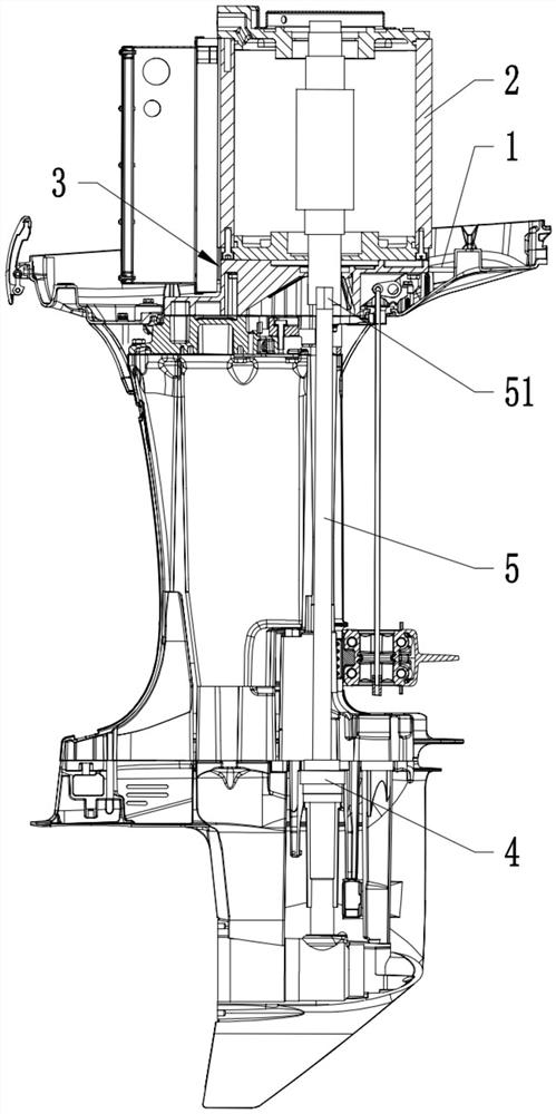 Environment-friendly electric outboard engine