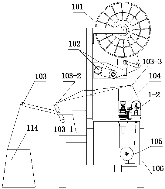 Multifunctional crochet hook knitting machine with transmission clutch device