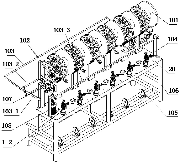 Multifunctional crochet hook knitting machine with transmission clutch device