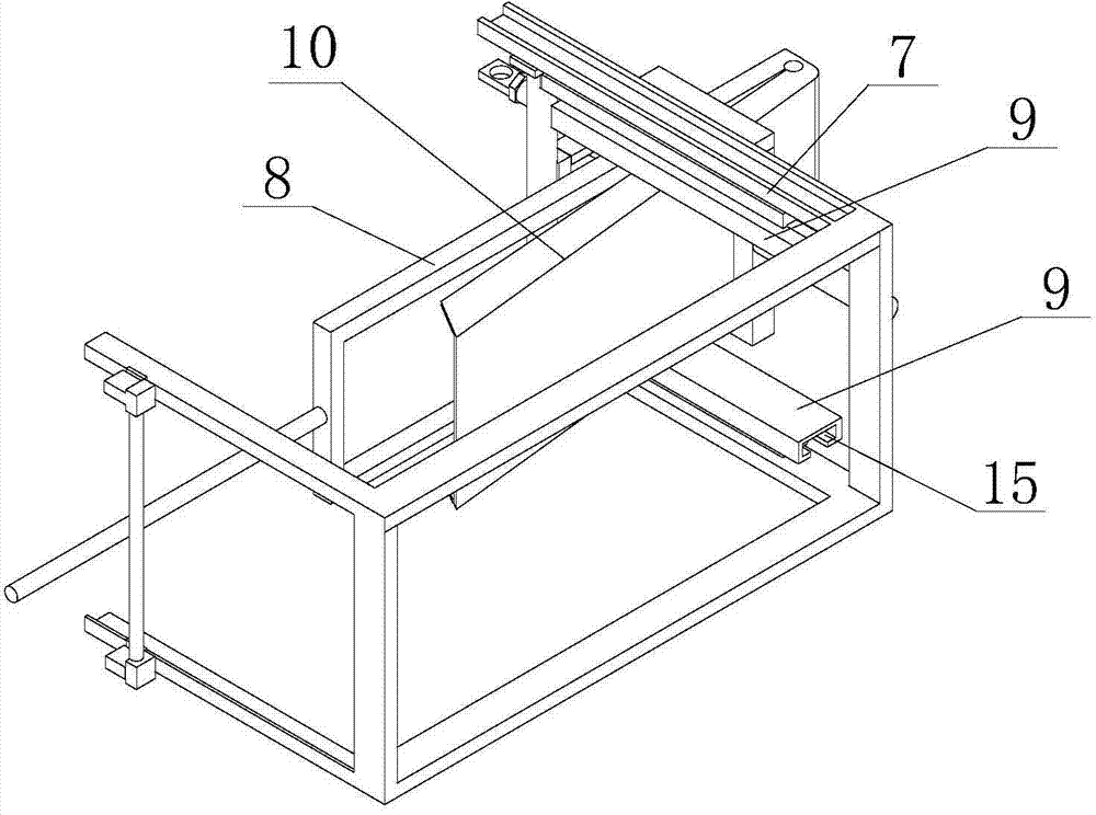 Automatic receiving device for press machines