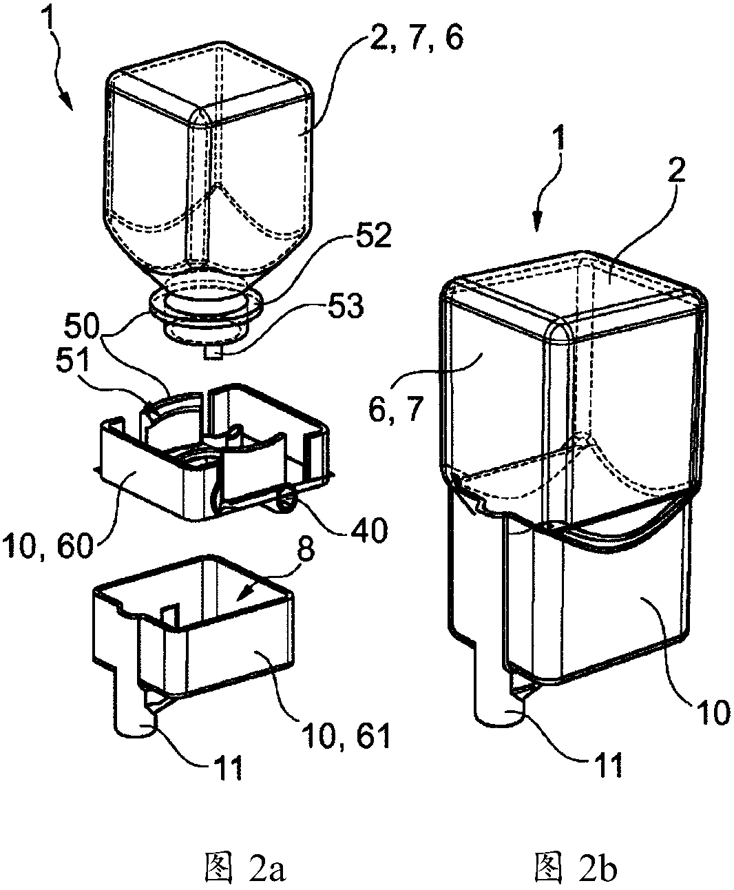 Cartridge receiver, cartridge system, drink preparation machine and method for producing a drink