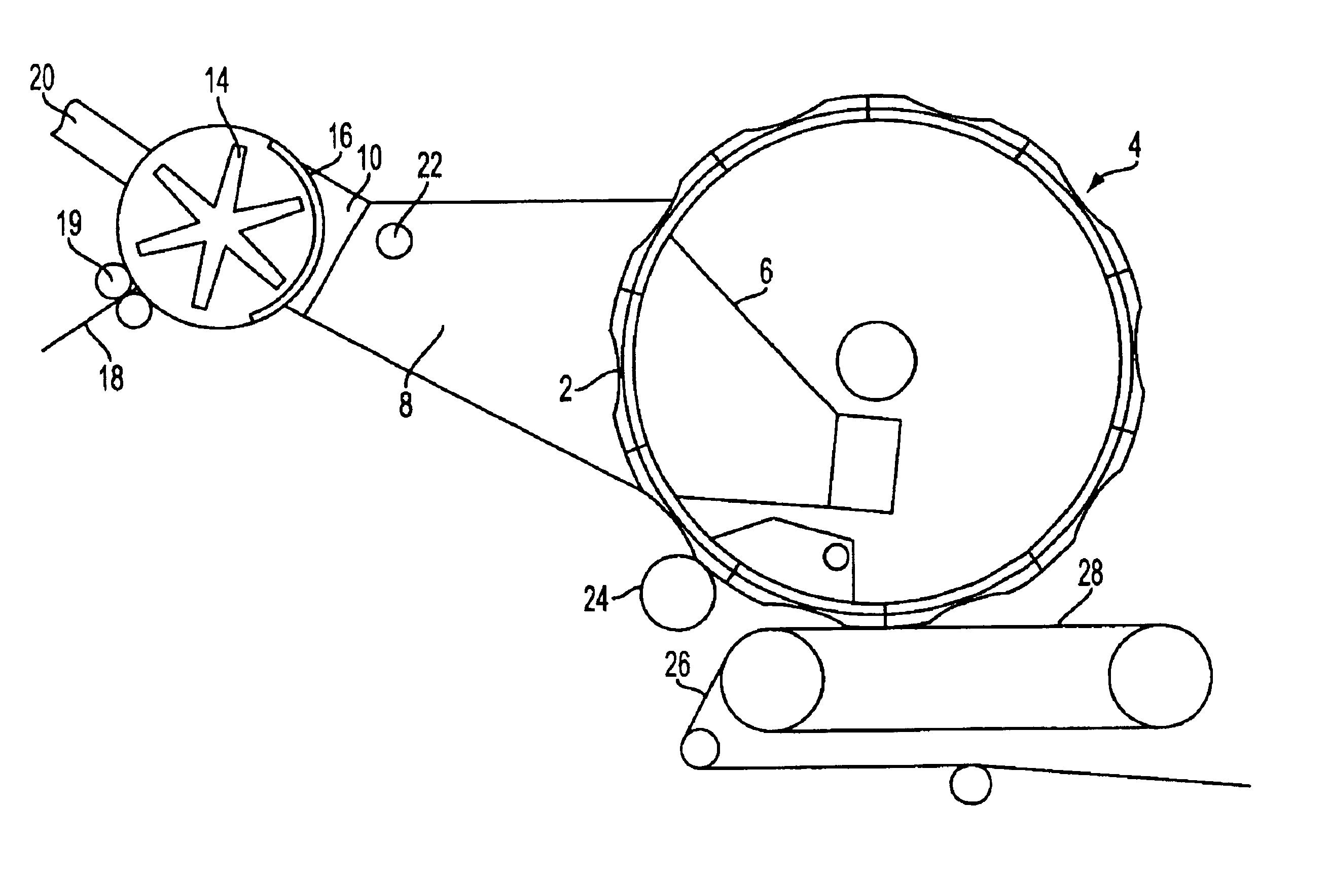 Absorbent article, method and apparatus for preparing same
