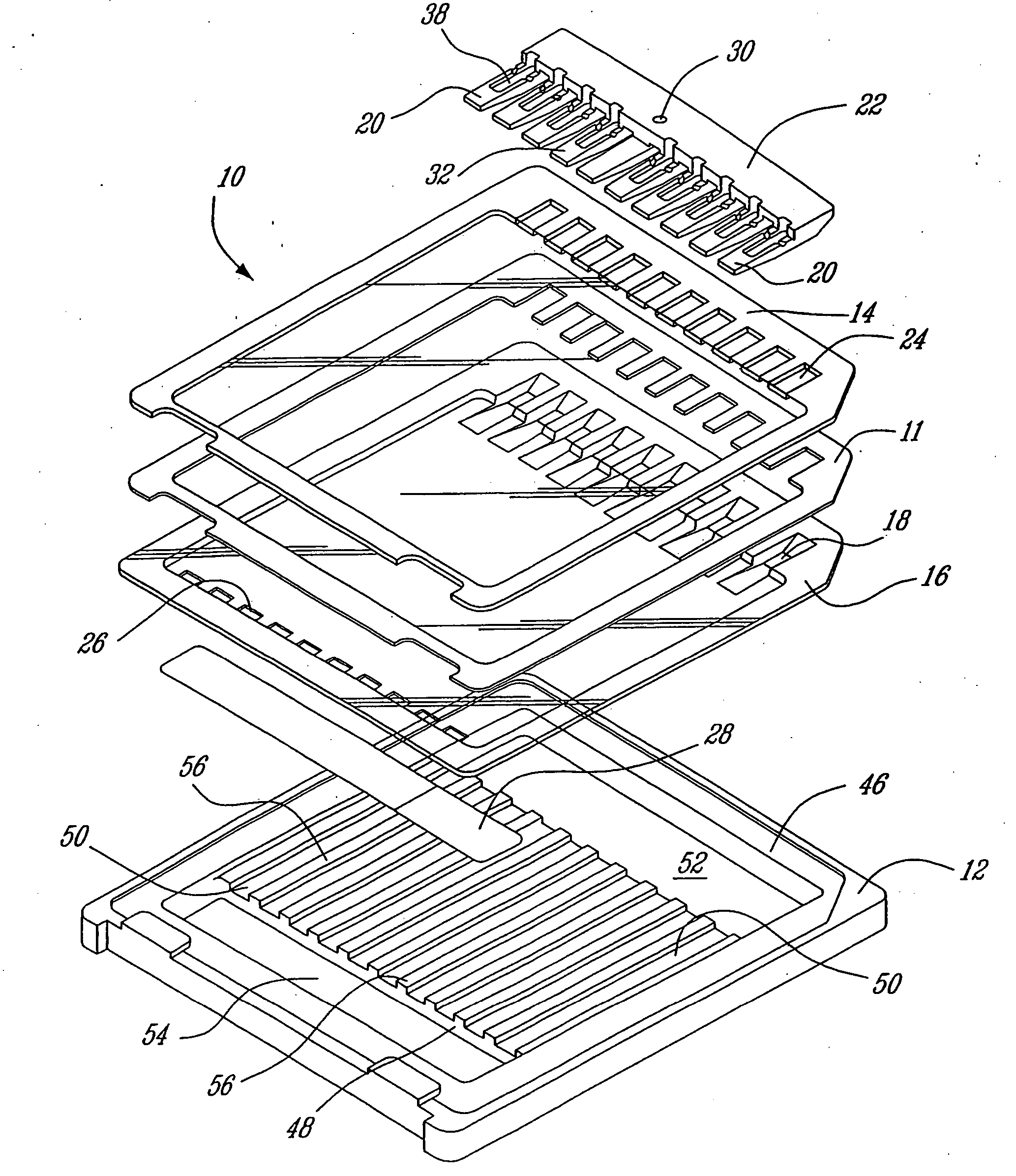 Apparatus for the manufacture of a disposable electrophoresis cassette and method thereof