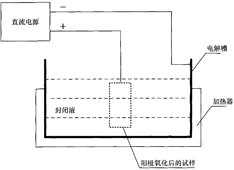 Anticorrosive sealing liquid and method for sealing anodic oxide film containing copper-aluminium alloy by utilizing same