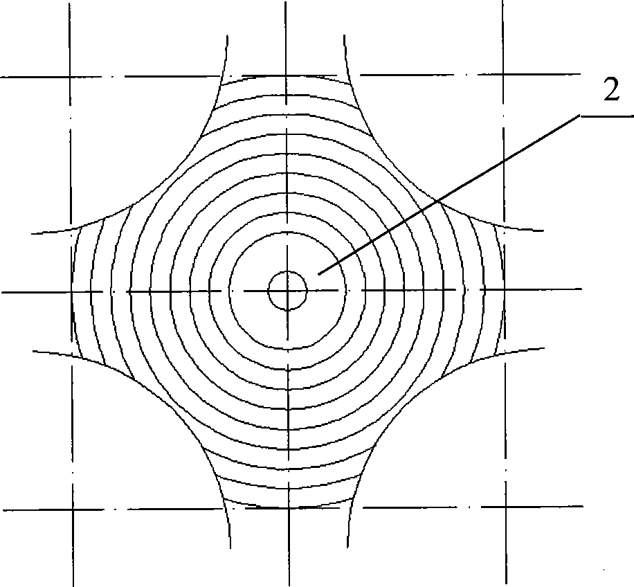 Earth work grille for reinforcing highway foundation and its use method