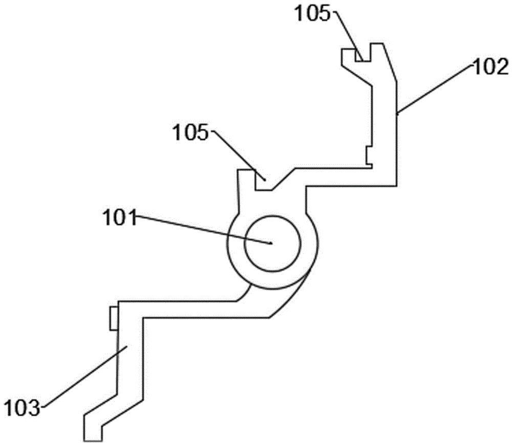 Automatic closing device for fireproof window