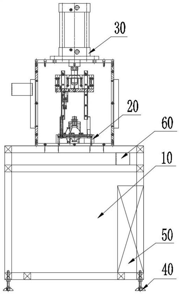 Fastener press assembling mistake proofing device and method