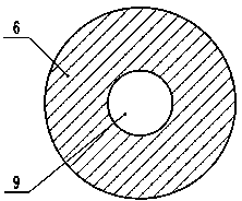 Flue gas treatment and exhausting device based on dynamic seal design