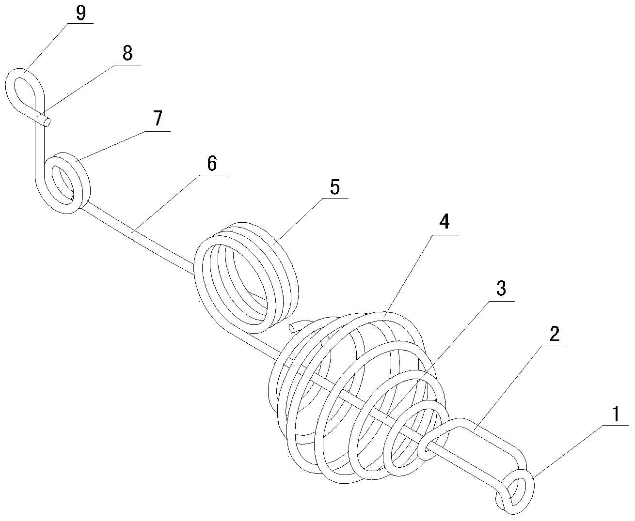 Fishhook active retraction machine