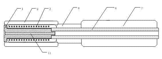 Display method of tempered martensitic steel carbide colour metallography and electrothermal metallographic chromogenic device special for display method