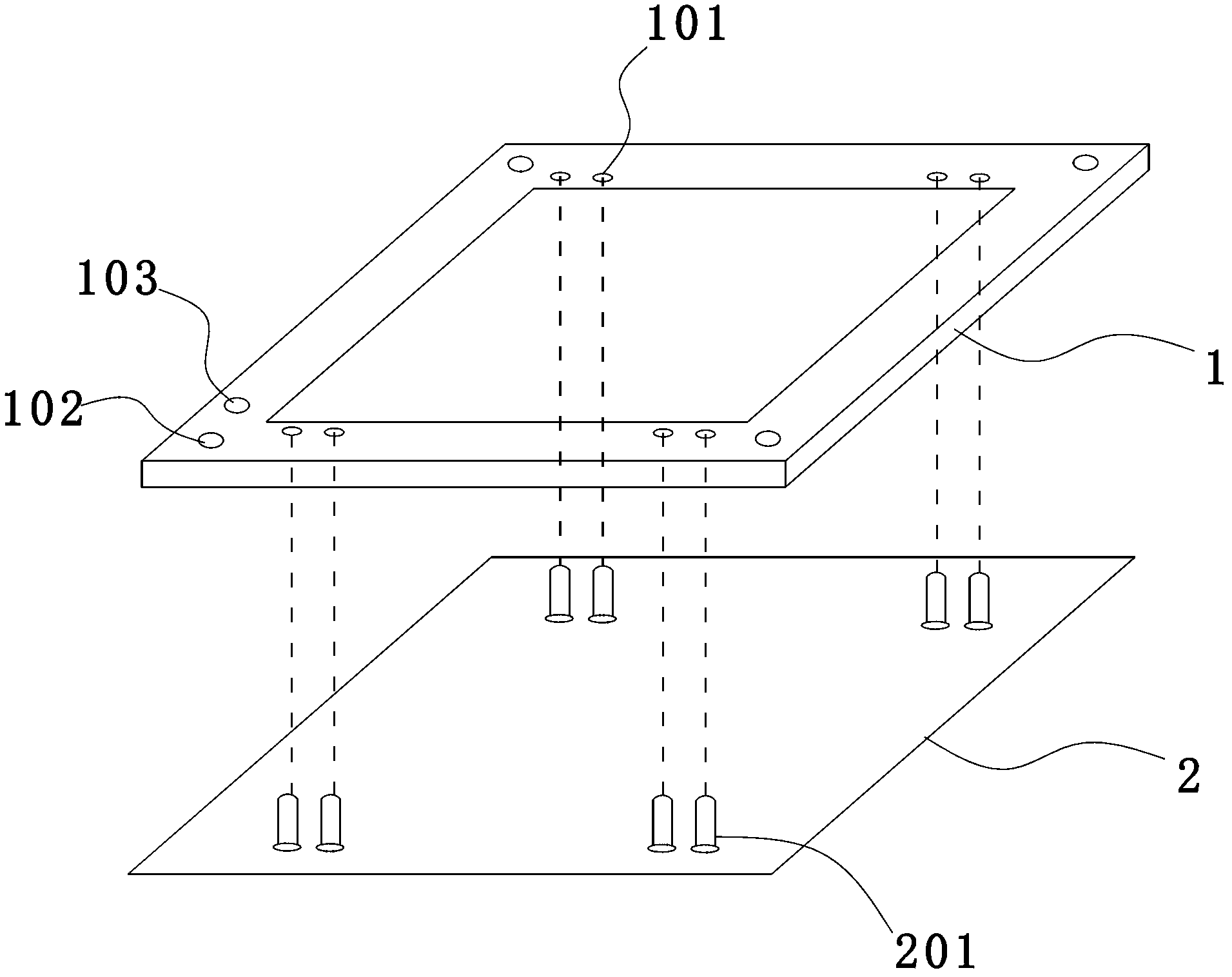 Method for manufacturing oversize printed circuit board (PCB) back plate inner layer