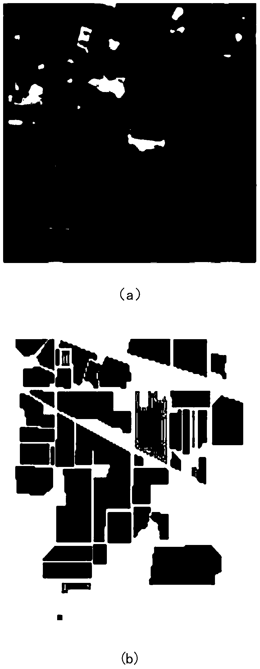 Dimensionality Reduction Method for Hyperspectral Data Based on Superpixels and Maximum Boundary Distribution