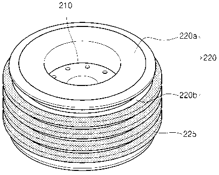 Multi grinding wheel for OLED substrate and method for grinding OLED substrate using the multi grinding wheel