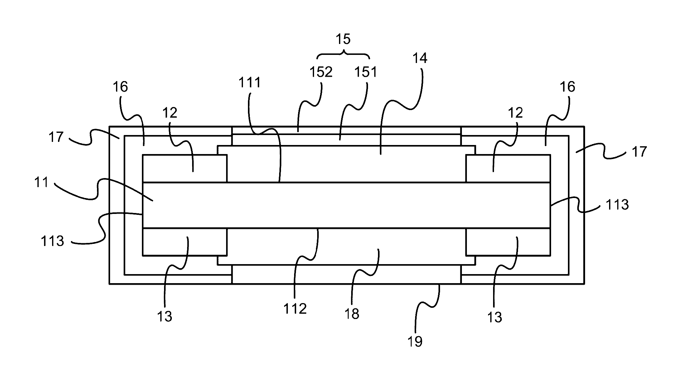 Device of Chip Resistor with Terminal Electrodes