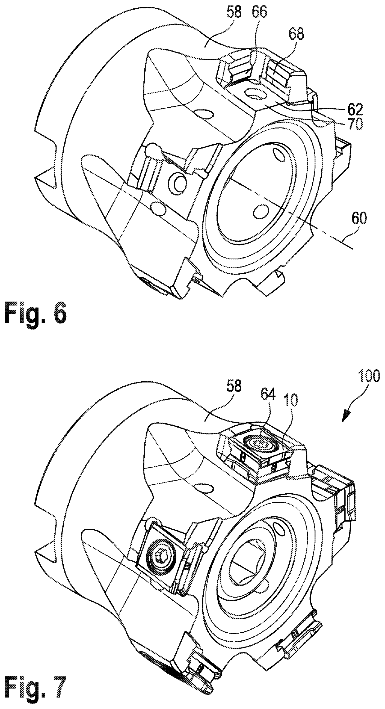 Cutting insert and tool for machining a workpiece