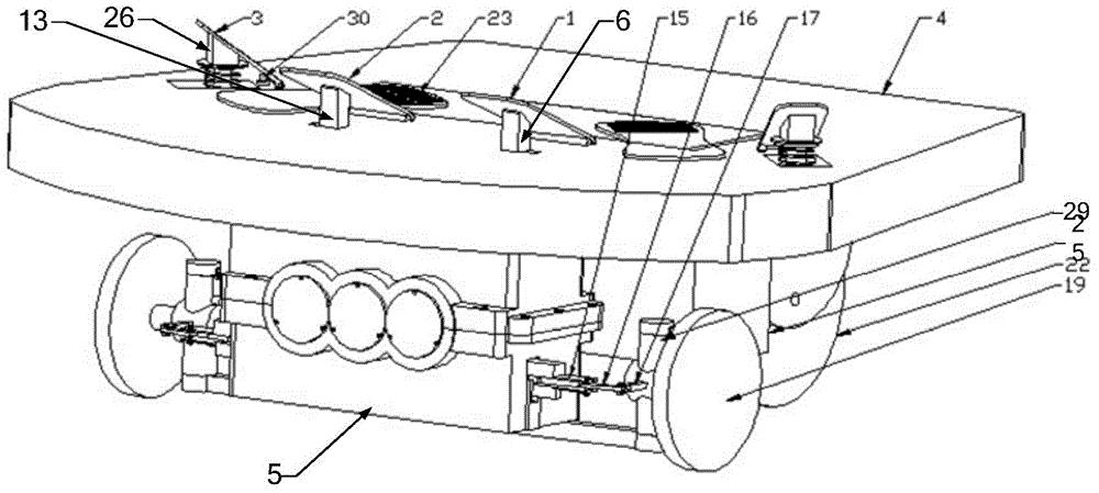 A foot-controlled electric scooter