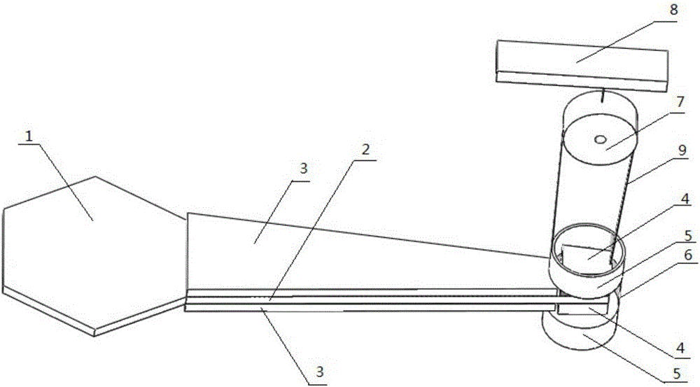 Isosceles trapezoid cantilever beam-based piezoelectric-electromagnetic energy capture device