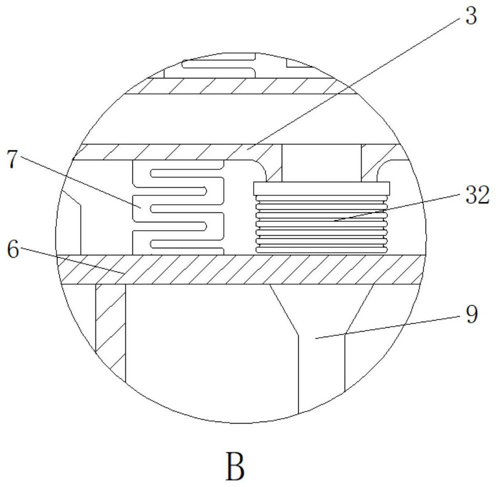 A hand-held artificial pollination device for garden flowers and its application method