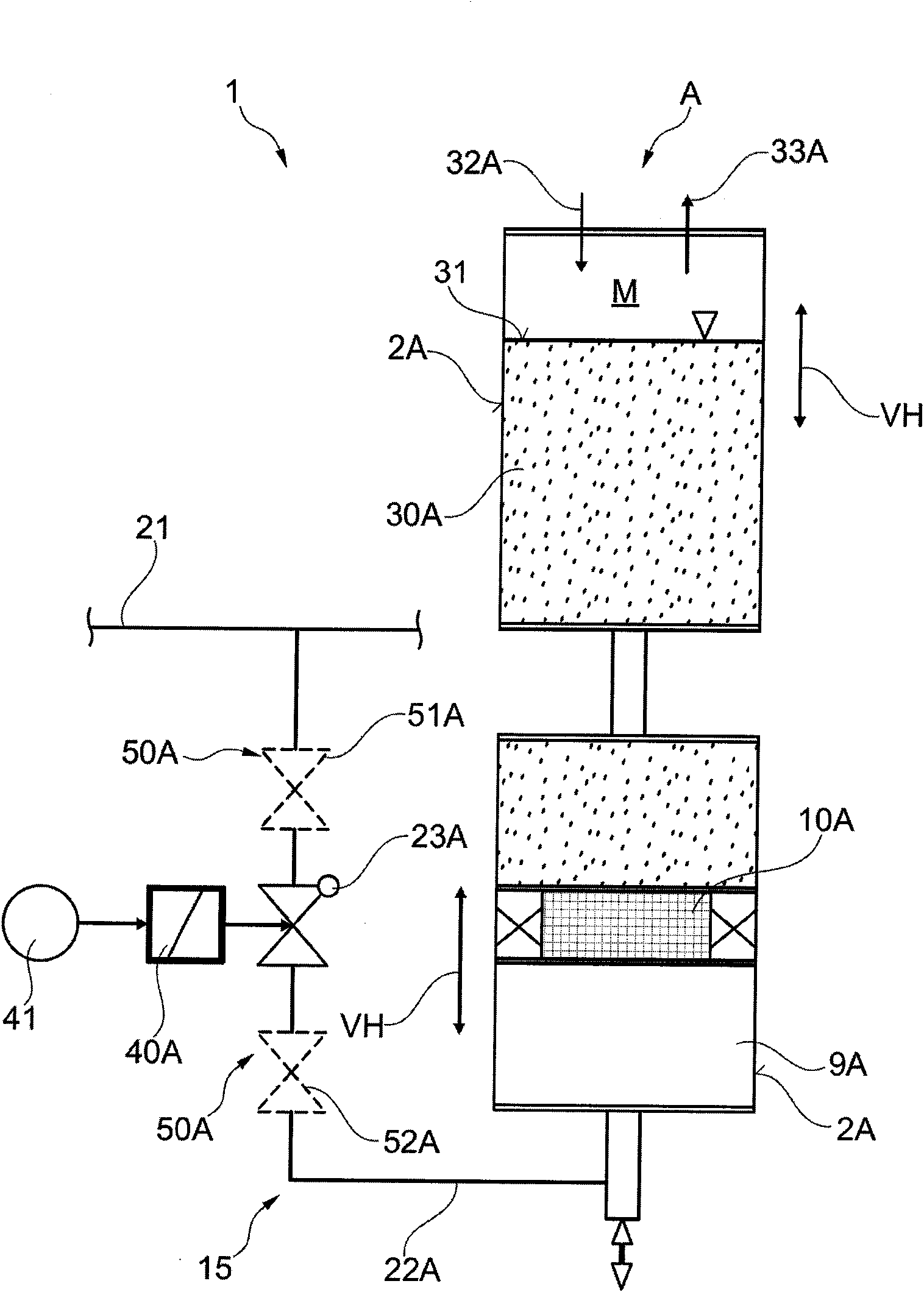 Multi-stage piston compressor