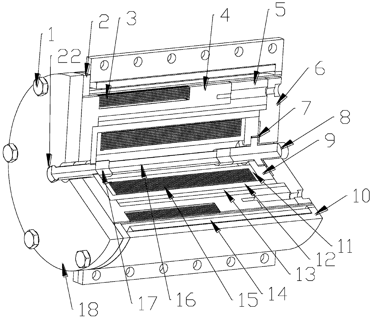 Coaxial integrated macro-micro composite driver and control method thereof