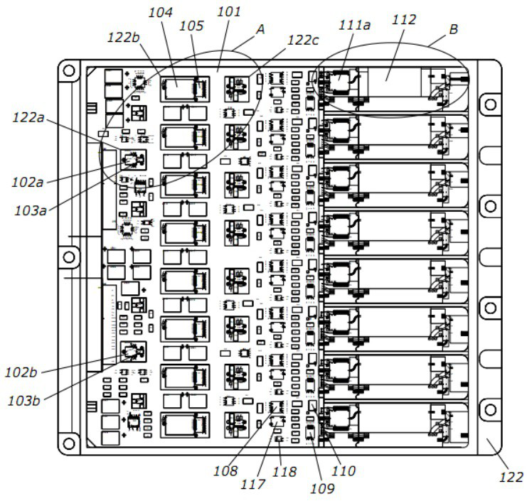 A microwave tr component with ultra-wide working bandwidth