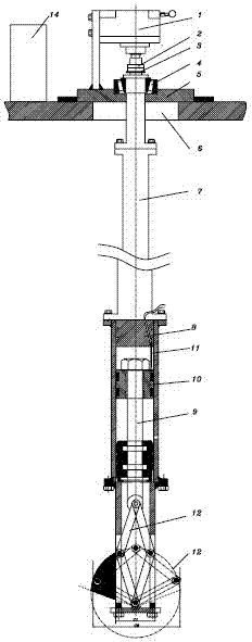 Shaping detection equipment for squeezing and expanding supporting-dish cast-in-place pile