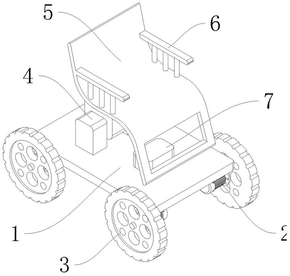 Intelligent obstacle-avoiding self-balancing wheelchair and control system thereof